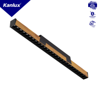 Oprawa VERTILES LED natynkowa VR-MH-WW-5D-GW-NT 3000K 5400lm IP20 złote drewno UGR<19 | 39639 Kanlux