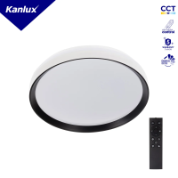 Plafon LED LIXAN CCTDIM W/B 3000-6500K max 3900 (4000K)lm IP20 biały/czarny 5 lat Gwar. | 46281 Kanlux
