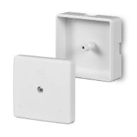 Puszka n/t 60x60x30, IP41, biała | 0236-00 Elektro-Plast Nasielsk