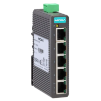 Switch przemysłowy niezarządzalny 5x Ethernet | EDS-205 Elmark Automatyka