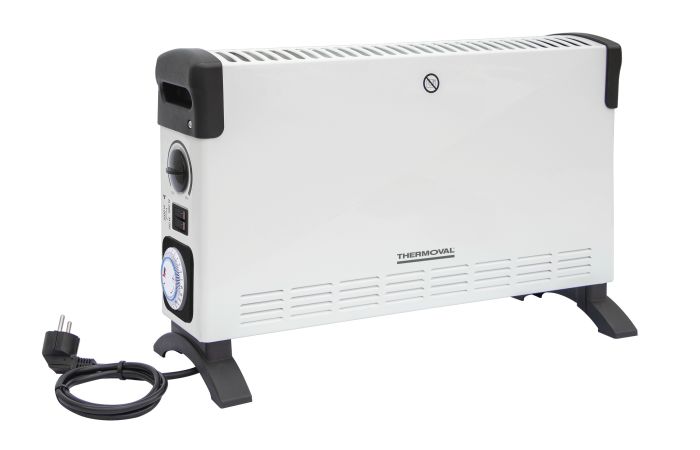 Grzejnik elektryczny konwektorowy z nawiewem stojący PANDA, 2000W, stopień ochrony IP20 | 5904302019065 Thermoval