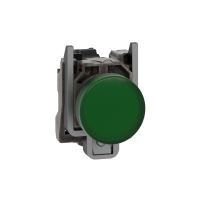 Lampka sygnalizacyjna Fi-22mm 24V AC/DC LED, zielona metalowy typowa | XB4BVB3 Schneider Electric