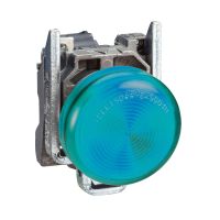 Lampka sygnalizacyjna Fi-22mm 230VAC, zielona Harmony XB4 | XB4BV63 Schneider Electric