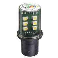 Dioda LED BA15d 24VACDC, biała, Harmony XVB | DL1BDB1 Schneider Electric