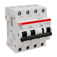 Wyłącznik różnicowo-prądowy z blokiem nadmiarowym DS203NC C32 APR30, 3P C32 30mA APR, pro M compact | 2CSR256440R1324 ABB