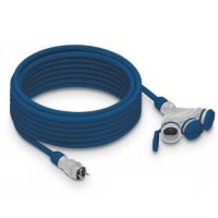 Przedłużacz budowlany 3gniazdowy, IP54, 16A , H07BQ-F, 3x1,5, 5m, szaro-niebieski | W-01179 Plastrol