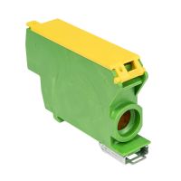 Blok rozdzielczy SDB-70/Z przekrój 25-70mm2 na szynę TH 1-bieg.1000V 192A 240/415V,6kV żółto-zielony | 48.972 Elektro-Plast Opatówek