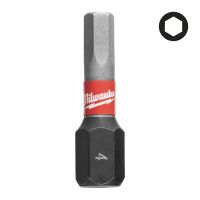 Bit Shockwave Hex4 25mm (zestaw 2szt) | 4932430895 Milwaukee