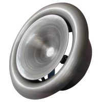 Anemostat metalowy wywiewny EV ANM 100 | 012-8047 Dospel