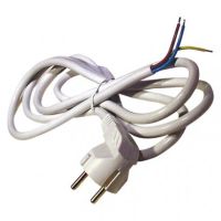 Przewód przyłączeniowy PVC 3×1,0mm, 5m, biały | S14315 Emos