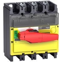 Rozłącznik Compact INS INV INV400 czerwono-żółty 400A 3P | 31190 Schneider Electric