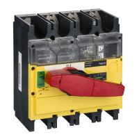 Rozłącznik INERPACT INV 630A 3P czerwono-żółty | 31194 Schneider Electric
