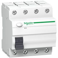 Wyłącznik różnicowoprądowy 4P 63A 30mA typ A, IDK-63-4-30-A, Acti 9 | A9Z01463 Schneider Electric