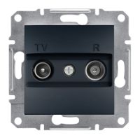 Gn. RTV przelotowe (4dB) b/r, antracyt | EPH3300271 Schneider Electric