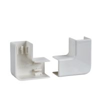 Łącznik pionowy 90st, 16x16 mm, ABS, biały Ultra | ETK16340 Schneider Electric