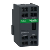 Blok styków pomocniczych wyprzedzających LC1 2NC | LADN023 Schneider Electric