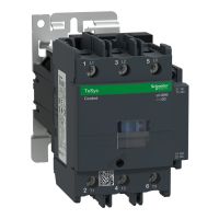 Stycznik mocy TeSys D 80A 3P 37KW 220V DC 1NO 1NC AC-3 zaciski skrzynkowe | LC1D80MD Schneider Electric