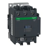 Stycznik mocy TeSys D 80A 3P 37KW 110V AC 1NO 1NC AC-3 zaciski skrzynkowe | LC1D80F7 Schneider Electric