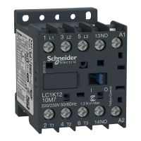 Stycznik mocy TeSys K 12A 3P 5,5KW 380/400V AC 1NO AC-3 zaciski skrzynkowe | LC1K1210Q7 Schneider Electric