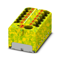Blok rozdzielczy PTFIX 10/12X4 GNYE | 1153438 Phoenix Contact