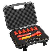 Klucze nasadowe 1000V 01-307, zestaw 8 elementów w walizce | 01-307 NEO TOOLS
