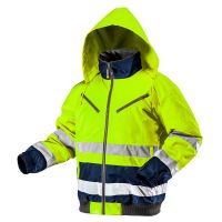 Kurtka robocza ostrzegawcza, ocieplana, żółta, rozmiar M | 81-710-M NEO TOOLS