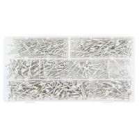 Nity zrywalne aluminiowe 400 sztuk | 11-970 NEO TOOLS