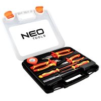 Zestaw szczypiec i wkrętaków 1000V | 01-237 NEO TOOLS