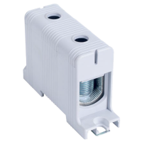 Złączka kompaktowa na szynę i płytę montażową, szara 35-150mm2, max. 1000VAC/1500VDC, max.320A(1szt) | FLEAL-150/1 Tracon