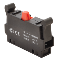 Element stykowy do serii przycisków NYG(K), NC 1×NC, 5A/230V AC-15, 1A/230V DC-13(1szt) | NYG3-CE2 Tracon