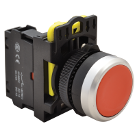 Przycisk kryty, czerwony 1×NC, 5A/230V AC-15, IP65(1szt) | NYG3-R Tracon