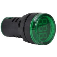 Miernik napięcia, sygnalizacja LED zielona 24-500VAC, d=22mm(1szt) | NYG3-VG Tracon