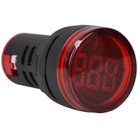 Miernik napięcia, sygnalizacja LED czerwona 24-500VAC, d=22mm(1szt) | NYG3-VR Tracon