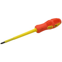 Śrubokręt krzyżakowy, izolacja 1000V, żółto-czerwony AC 1000V, 5x125mm(1szt) | SD5125S Tracon