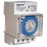 Elektromechaniczny programator modułowy, dzienny, 230V, 16(4) A(1szt) | TKO-N Tracon