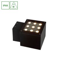 Oprawa naścienna TORRE 2x9LED CREE 15st 230V 34W IP44 CW | SLI003009CW Wojnarowscy