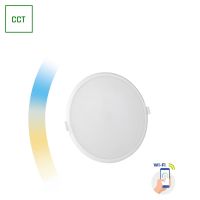 Oprawa ALGINE downlight 22W 2000LM 230V 120ST IP20 IK06 FI215X38mm biały okrągła CCT+DIM WI-FI Spect | SLI038017CCT Wojnarowscy