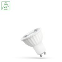 Lampa LED GU10 230V 6W SMD 45ST  NW z soczewką Spectrum | WOJ+14093 Wojnarowscy