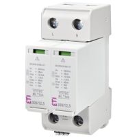 Ogranicznik przepięć, uniwersalny, ETITEC ML T123 300/12,5 2+0 RC, typ T1+T2+T3 (B+C+D) | 002440664 Eti