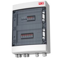 Rozdzielnice PV BOX seria SOL-LINE zestaw PV ACDC 2*OCHR-DC T1/T2 B16/3 OCHR-AC T1/T2 IP54 | 90PV014 PCE