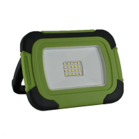 Naświetlacz LED V-TAC 10W ładowalny USB SAMSUNG CHIP 3,7V li-ion IP44 VT-10-R 6400K 700lm | 3800157644495 LED EUROPE
