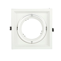 Oprawa sufitowa wpuszczana 1xAR111 G53 biała V-TAC VT-7221 | 3800157604765 LED EUROPE