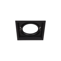 Oprawa sufitowa wpuszczana 1xAR111 G53 czarna V-TAC VT-7221 | 3800157607063 LED EUROPE