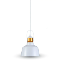 Oprawa zwieszana V-TAC loft vintage biały VT-7422-WH 5 lat gwarancji | 3800157611022 LED EUROPE