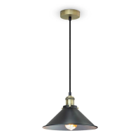 Oprawa zwieszana V-TAC vintage metal czarny VT-7424 5 lat gwarancji | 3800157611268 LED EUROPE