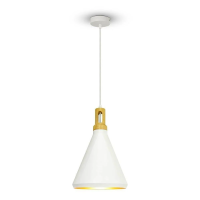 Oprawa zwieszana V-TAC biała fi250 VT-7525-WH 5 lat gwarancji | 3800157611343 LED EUROPE