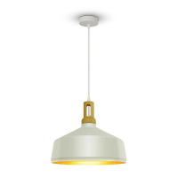 Oprawa zwieszana V-TAC biała fi350 VT-7545-WH 5 lat gwarancji | 3800157611381 LED EUROPE