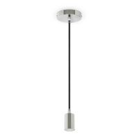 Oprawa zwieszana V-TAC chrom metal fioletowy przewód VT-7338-PE 5 lat gwarancji | 3800157611633 LED EUROPE