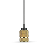 Oprawa zwieszana złoty 2 rings V-TAC VT-7999-G3 5 lat gwarancji | 3800157612432 LED EUROPE