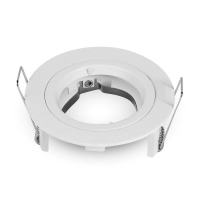 Oczko V-TAC aluminiowe odlew GU10 okrągłe białe VT-774-WH | 3800157617086 LED EUROPE